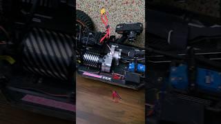 Hobbywing max 4 mounted on Vitavon transmission, losi dbxl-e 2.0 #beast #rcadventures #hobbywing