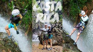 AMAZING Canyoning 180 FEET Waterfalls in Costa Rica with Maquique Adventures