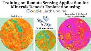 Remote Sensing Application for Minerals Deposit Exploration using Google Earth Engine