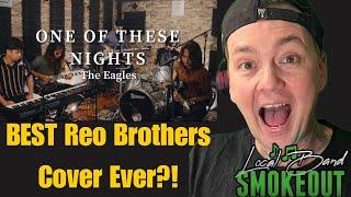 THEIR BEST YET?! Reo Brothers - One of These Nights ( Reaction ) THE EAGLES COVER
