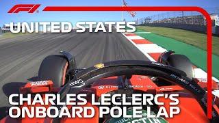 Charles Leclerc's Pole Lap | 2023 United States Grand Prix | Pirelli