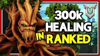 300,000 HEALING in RANKED! - Paladins Grover Gameplay