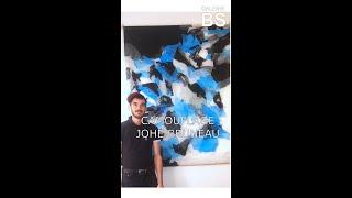 Camouflage  -  Johe Bruneau - Making art by recycling plastic waste