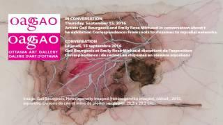 OAG In Conversation: Gail Bourgeois and Emily Rose Michaud