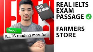 REAL EXAM PASSAGE 2 LESSON | FARMERS