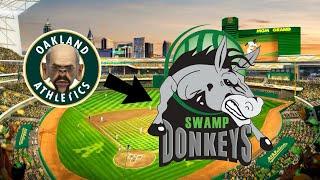 LaSteroid RELOCATES the A’s to the Shanghai Swamp Donkeys | MLB The Show 23