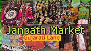 Janpath Market GUJRATI LANE best BOHO & ETHNIC COLLECTION