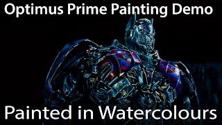 Optimus Prime Painting Demo