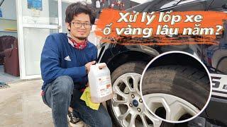 Cọ Lốp Detailing: Hướng Dẫn Cách Vệ Sinh Lốp Xe Vàng Ố Lâu Năm #khoacolop #colopmart #cardetailing