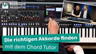 So findest Du die richtigen Akkorde mit dem Chord Tutor | Genos 1/2 & PSR-SX