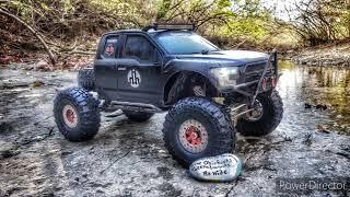Axial SCX10II at Keenher Park creek