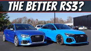 Which Audi RS3 is Better? 8V vs 8Y Real Differences and Driving Impressions!