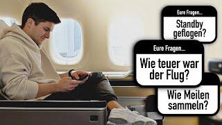 Eure Fragen zum First Class Flug! AeroNewsGermany