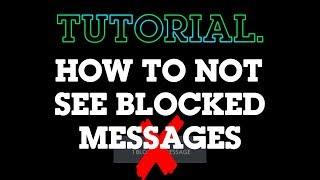 [ NEW METHOD IN DESC ] How to not see blocked message blocks on Discord