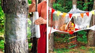 Kiat Mengasuh Anak Terbaik: Bangun Tenda Hutan dan Lainnya! ️