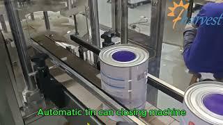 Automatic tin can sealing machine