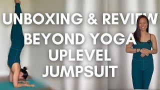 Unboxing and Review: Beyond Yoga Uplevel Midi Jumpsuit #jumpsuit #yoga #yogapants #yogaclothing