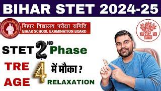 Bihar STET L:atest News 2024 | Bihar STET Age Relaxation | BSTET Notification Kab ayega | BPSC TRE 4