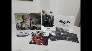 Batman Arkham City Collectors Edition & Steelbook Joker Edition Ps3 unboxing