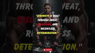 Built by Sweat, Discipline, and Determination 