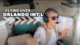 Flight Over Top Orlando International in a C182! IFR to Fort Lauderdale