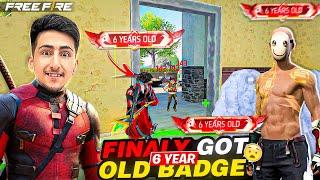 Finally After 6 Year I Got 6 Year Old Badges1 Vs 4 30 Kills [A_s Gaming] - Free Fire India