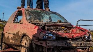 Wrecking A Field car!