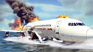 Emergency Landing On The Water - Got It? Survival Scenarios Chances -Airplane Crash Besiege