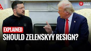 Trump Officials Float Zelensky Resignation – But Here's Why It's Almost Impossible