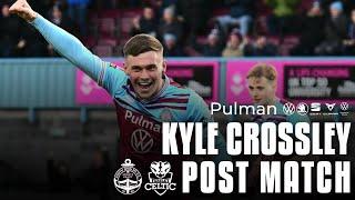 "I felt a goal was coming" | KYLE CROSSLEY | INTERVIEW | South Shields FC 5-1 Farsley Celtic FC