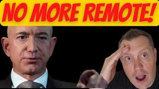 BREAKING: Amazon Fires Everyone Who Won't Return to Office!