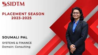 Opening Career Doors with SIDTM || Placement Experience || Consulting Domain