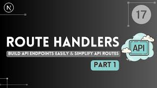 Nextjs darija - 17 - Build API Endpoints with route handlers in Next.js (شرح بالدارجة)