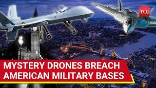 Russian Aircraft Storm US Military Bases In UK? Pentagon In Huge Panic After Drone Breach | Watch