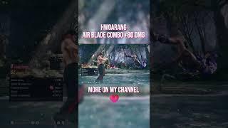 TEKKEN 8 - HWOARANG Air Blade Combos +80 DMG  #gaming #combos #tekken #tekken8