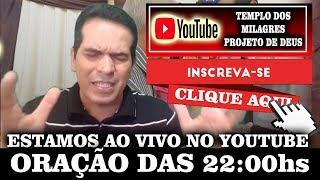 Transmissão ao vivo de TEMPLO DOS MILAGRES PROJETO DE DEUS