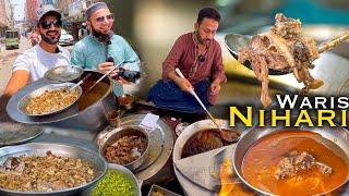 62 Yeas OLD Food Point Lahore ki Famous Waris Nihari | Lahore Vlog | Street Food | Androon Lahore