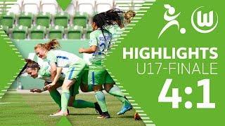 VfL Wolfsburg - 1. FC Köln | U17-Juniorinnen | Highlights | Bundesliga