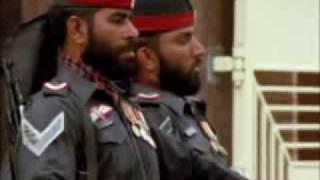 Michael Palin at the India-Pakistan border ceremony - BBC