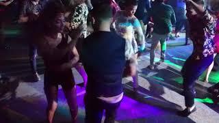 Charlie García and Lynn Moussalli social dancing at Mamboland Milano 2018