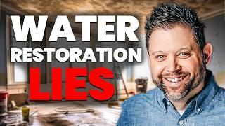 Myths and misunderstandings in the water restoration industry