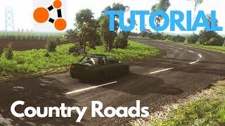 BeamNG.Drive // how to make roads & Decals // UK country style