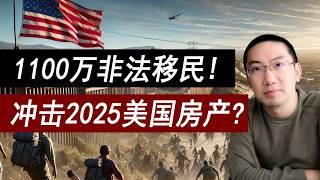 非法移民暴涨4年，1100万人冲击美国未来房产？| 美国房价 | 美国房产 | 美国买房 | 美国房地产 | 加州房产 | 德州房产 | 佛州房产 | 纽约房产 | 李文勍Richard