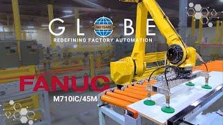 Advanced Robotic Automation in Woodworking: Globe Machine's FANUC & Schmalz Tools