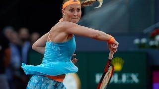 2017 Mutua Madrid Open Semifinals | Kristina Mladenovic vs Svetlana Kuznetsova | WTA Highlights