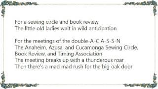 Jan  Dean - The Anaheim Azusa  Cucamonga Sewing Circle Book Review  Timing Lyrics