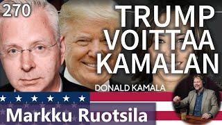 Trump voittaa Kamalan Markku Ruotsila #neuvottelija 270