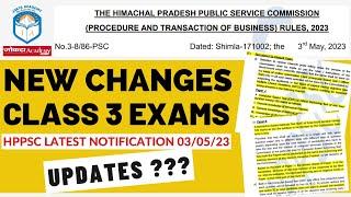 New Changes by HPPSC in Class 3 | Jokta Academy Plus | HPSSC | Subordinate exams