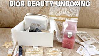 Dior Beauty Haul🩷 Miss Dior Body Scrub, Star Charm, GWP, Dior Makeup Pouch