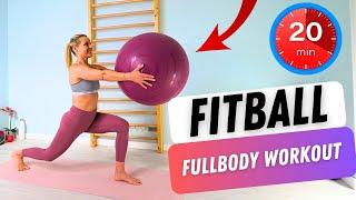 Fitball Power: Torch Calories with a 20-Minute Full Body Workout